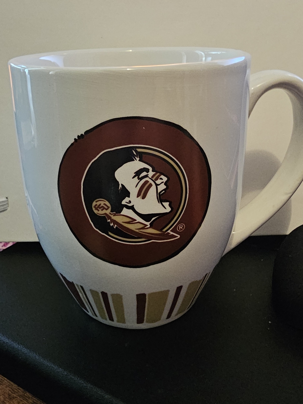 FSU Mug with Maroon and Gold Team Emblem